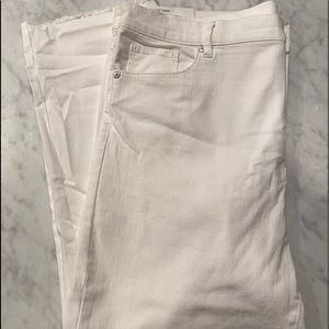 Loft straight-crop jeans